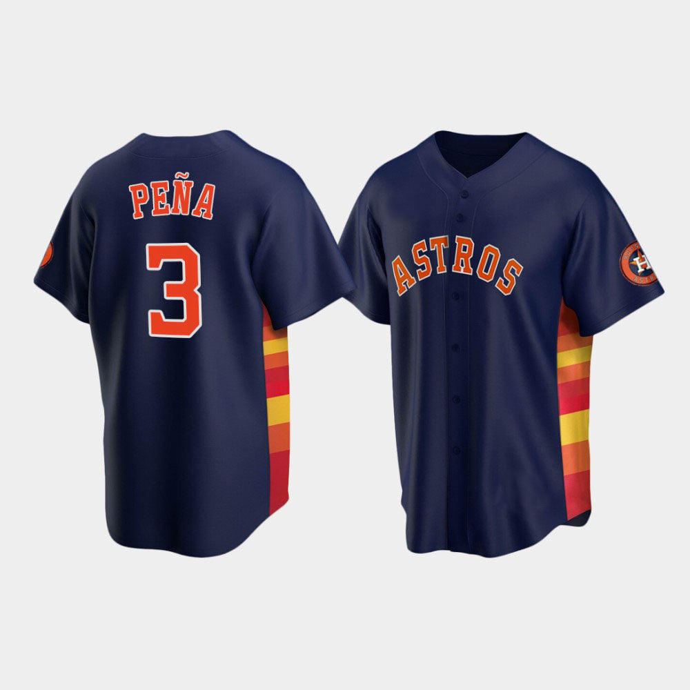 Jeremy Pena Houston Astros Men's Navy Roster Name & Number T-Shirt 
