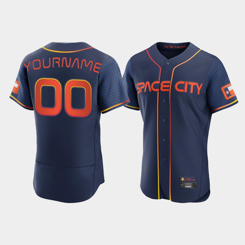 Astros 2023 Space City Champions Custom Jersey – All Stitched