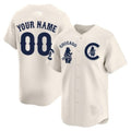 Custom Chicago Cubs Special Vapor Premier Limited Jersey V2 ¨C Cream KLUNKIM