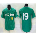 Boston Red Sox #19 Roman Anthony Green KLUNKIM 2025 City Connect Limited Jersey