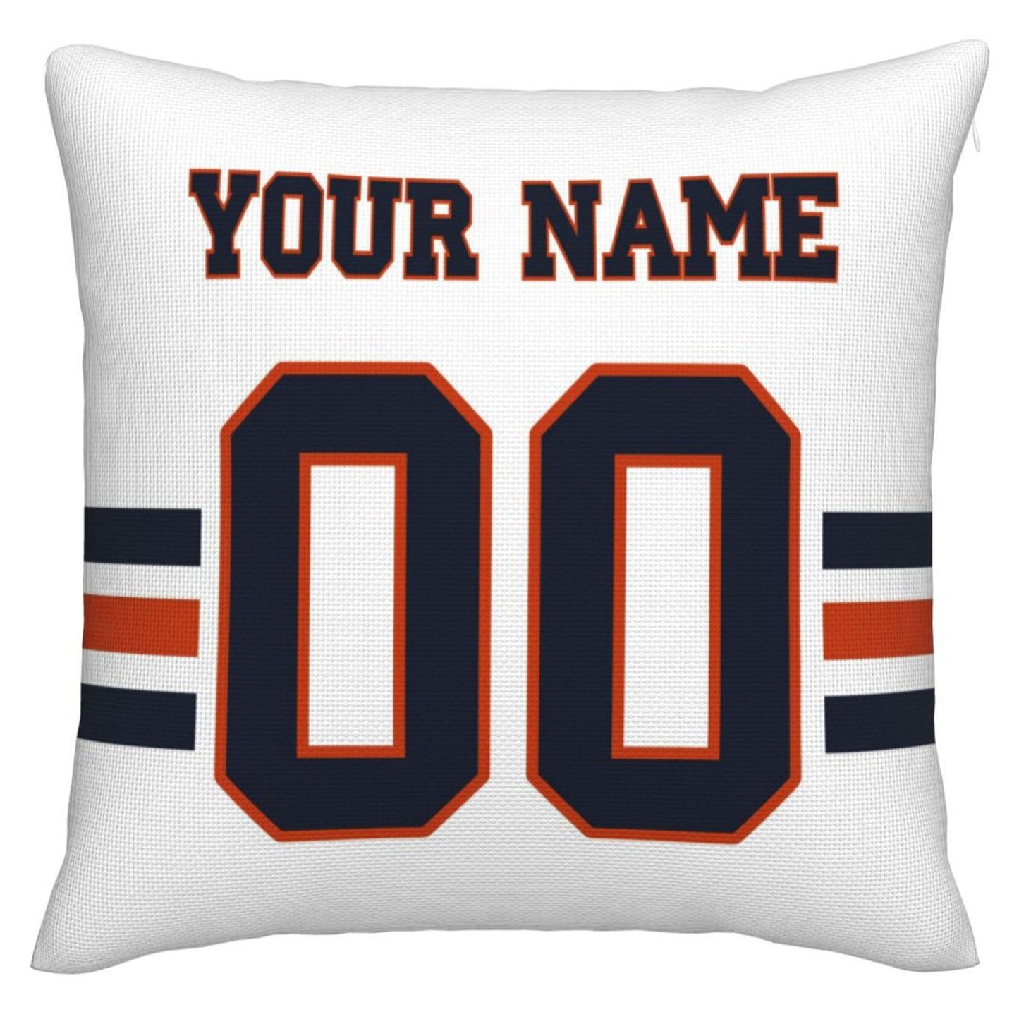 Custom C.Bears Pillow Decorative Throw Pillow Case - Print Personalized Football Team Fans Name & Number Birthday Gift Football Pillows