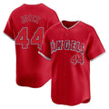 Los Angeles Angels #44 Ben Joyce Player Red KLUNKIM Home Limited Stitched Jerseys