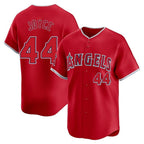 Los Angeles Angels #44 Ben Joyce Player Red KLUNKIM Home Limited Stitched Jerseys