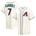 Arizona Diamondbacks #7 Corbin Carroll Cream KLUNKIM Home Replica Jersey
