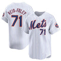 New York Mets #71 Sean Reid-Fole White KLUNKIM 2024 Home Limited Stitched Jersey