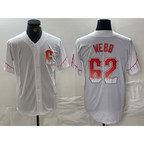 San Francisco Giants #62 Logan Webb White KLUNKIM City Connect Stitched Cool Base Jersey