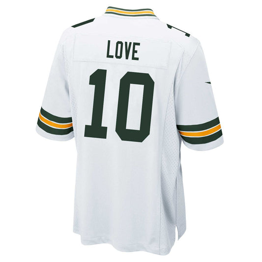 GB.Packers #10 Jordan Love Away Game American Football Stitched Jerseys