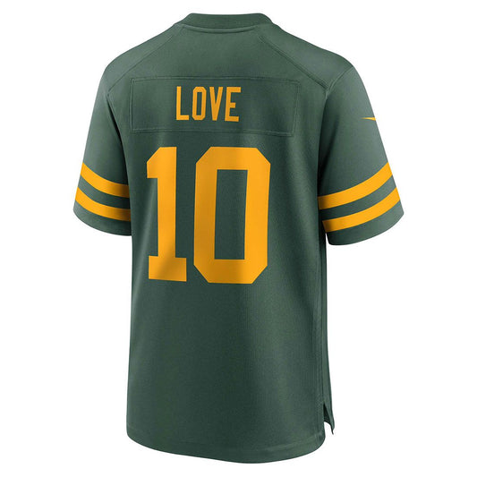 GB.Packers #10 Jordan Love Green 50s Classi Game American Football Stitched Jerseys