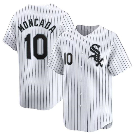Chicago White Sox #10 Yoan Moncada White City Connect Replica Player Jersey Baseball Jerseys