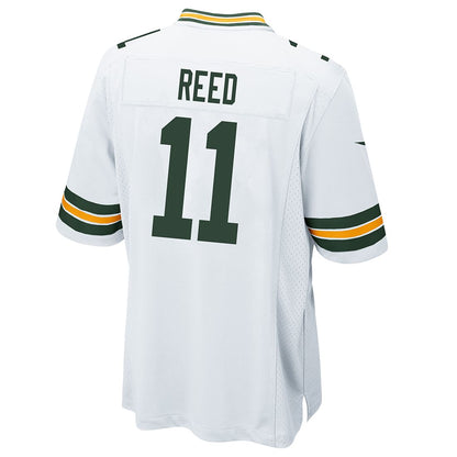 GB.Packers #11 Jayden Reed Away White Game American Football Stitched Jersey