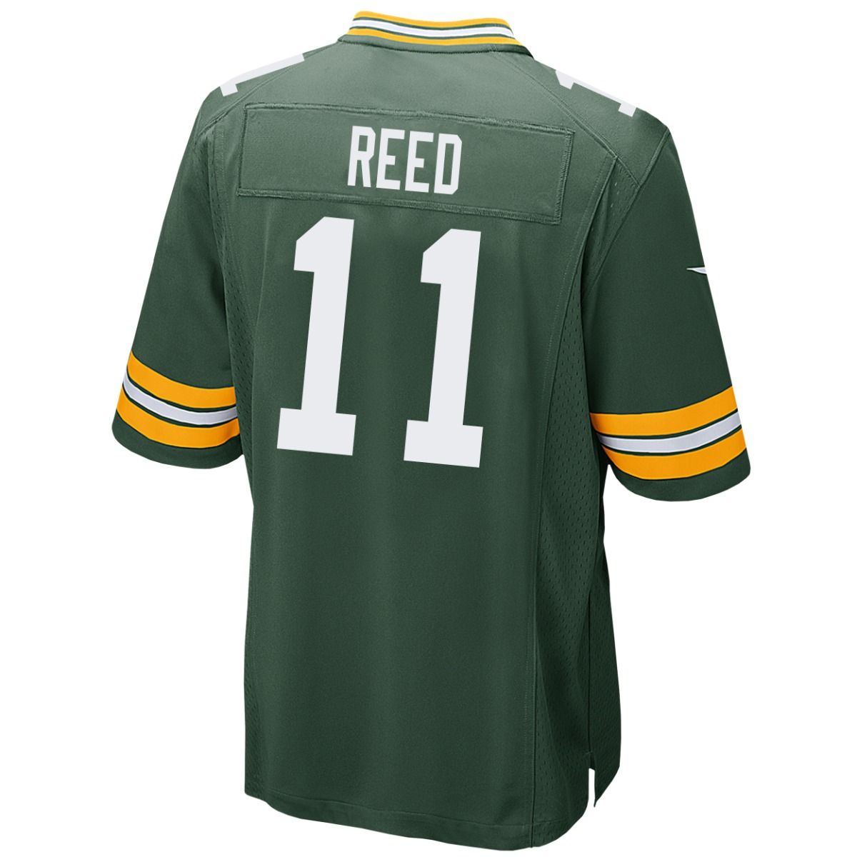 GB.Packers #11 Jayden Reed Home Green Game American Football Stitched Jersey