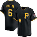 Pittsburgh Pirates #6 Konnor Griffin Black KLUNKIM Alt Limited Jersey