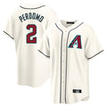 Arizona Diamondbacks #2 Geraldo Perdomo Player Cream KLUNKIM Home Game Stitched Jerseys