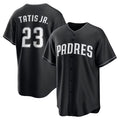 San Diego Padres #23 Fernando Tatis Jr. Black KLUNKIM Limited Stitched Jersey