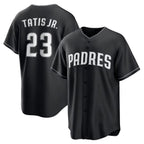 San Diego Padres #23 Fernando Tatis Jr. Black KLUNKIM Limited Stitched Jersey