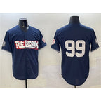 New York Yankees #99 Aaron Judge Navy KLUNKIM Bronx Graffiti Vapor Limited Stitched Jersey