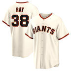 San Francisco Giants #38 Robbie Ray Cream KLUNKIM Home Replica Jersey
