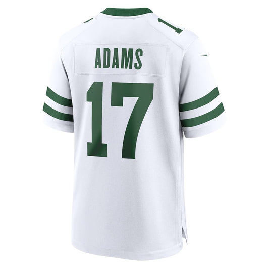 NY.Jets #17 Davante Adams Legacy White Game Jersey Player Football Stitched American Jerseys