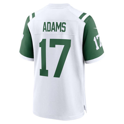 NY.Jets #17 Davante Adams White Classic Alternate Game Jersey Player Football Stitched American Jerseys