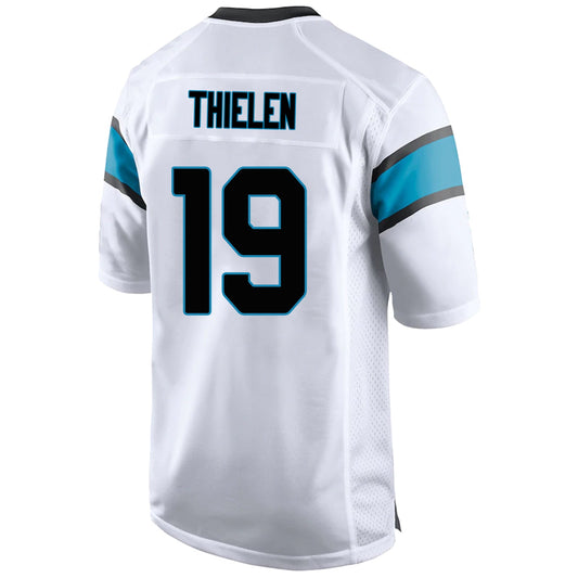 #19 Adam Thielen C.Panthers White Football Stitched Jersey