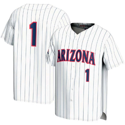 #1 A.Wildcats GameDay Greats Lightweight Baseball Fashion Jersey - White Stitched American College Jerseys