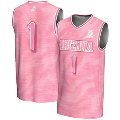 #1 A.Wildcats GameDay Greats Unisex Lightweight Basketball Fashion Jersey - Pink Stitched American College Jerseys