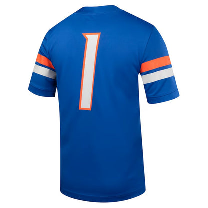 New #1 B.State Broncos Untouchable Football Jersey Royal Stitched American College Jerseys