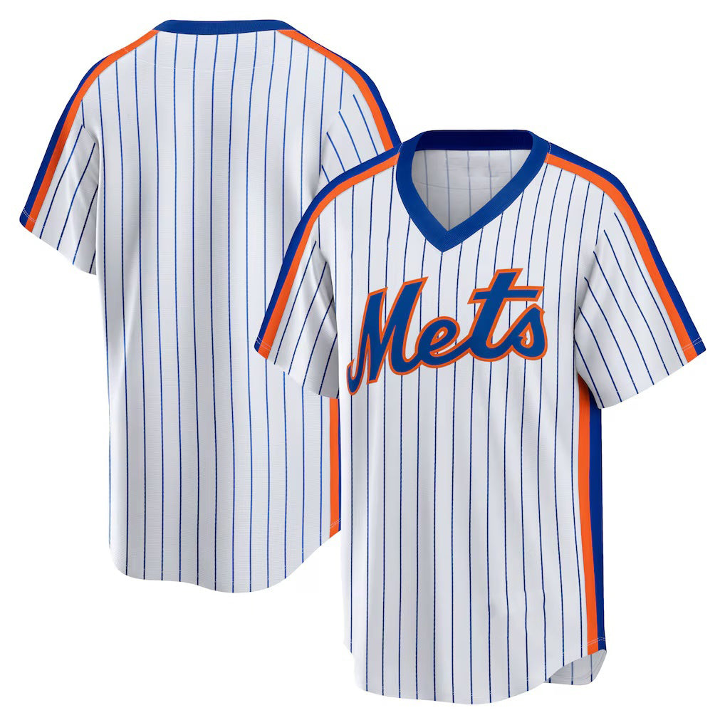 New York Mets White KLUNKIM Home Cooperstown Collection Team Jersey