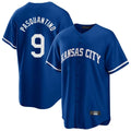 Kansas City Royals #9 Vinnie Pasquantino Player Royal KLUNKIM Game Home Stitched Jerseys