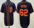 San Francisco Giants #62 Logan Webb Black KLUNKIM Limited Jersey