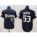 Texas Rangers #53 Adolis Garc¨ªa Black KLUNKIM Mexico 2025 Vapor Premier Limited Stitched Jersey