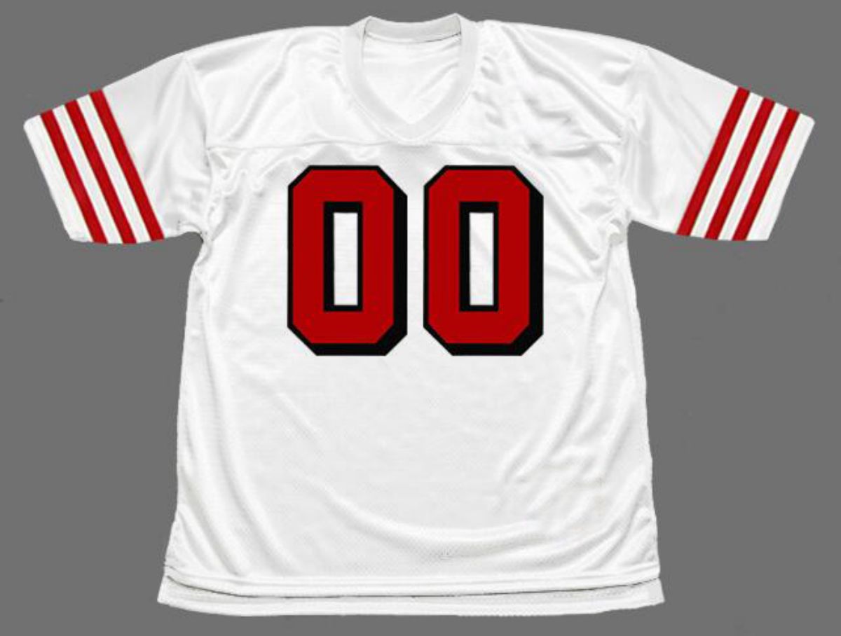 Custom San Francisco 49ers 1994 Throwback Away Any Name And Number Embroidery Jerseys