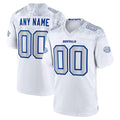 Custom B.Bills White KLUNKIM 2025 Rivalries Collection Game Jersey