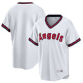 Los Angeles Angels Blank Player White KLUNKIM T-shirt Home Game Stitched Jerseys