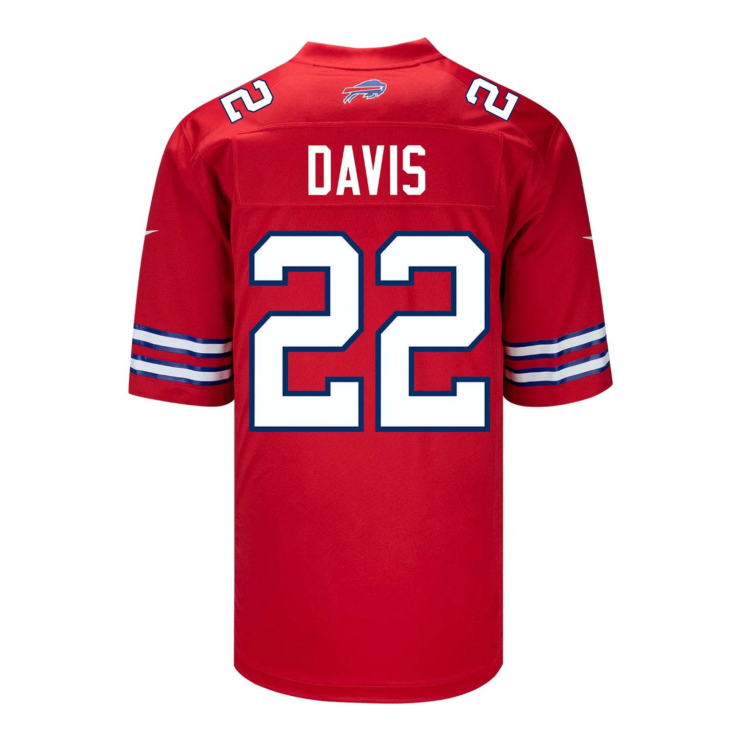 B.Bills #22 Ray Davis Red Game Player Jersey Football Stitched American Jerseys