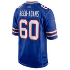 B.Bills #60 Ar'maj Reed-Adams Royal KLUNKIM Team Game Jersey