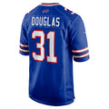 B.Bills #31 Rasul Douglas Royal KLUNKIM Game Jersey