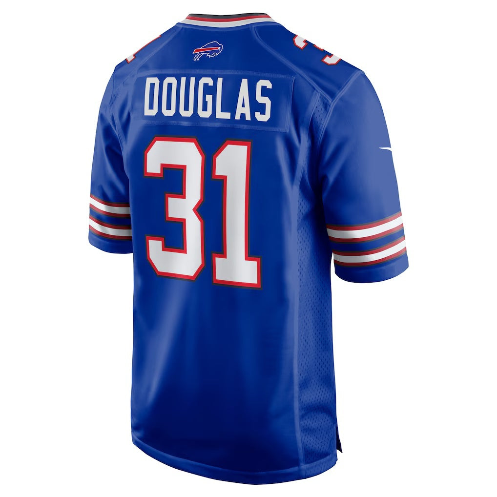 B.Bills #31 Rasul Douglas Royal KLUNKIM Game Jersey