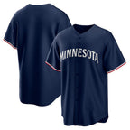 Minnesota Twins Navy KLUNKIM Alternate Replica Team Logo Jersey