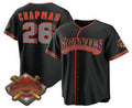 San Francisco Giants #26 Matt Chapman Black KLUNKIM 2026 Alternate Stadium Stitched Jersey