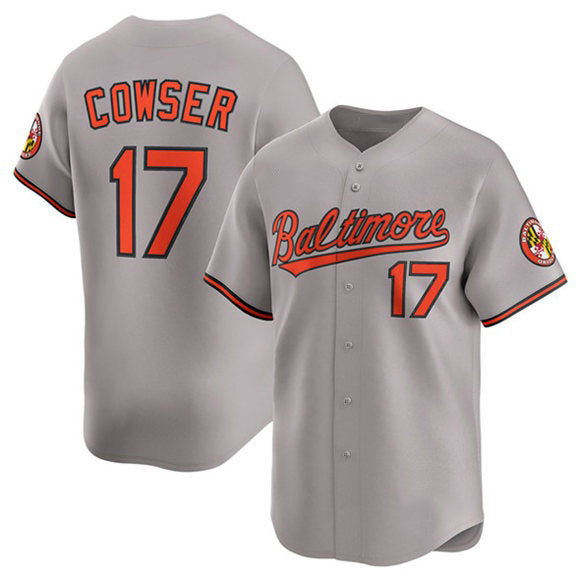 Baltimore Orioles #17 Colton Cowser Gray KLUNKIM 2025 Limited Stitched Jersey