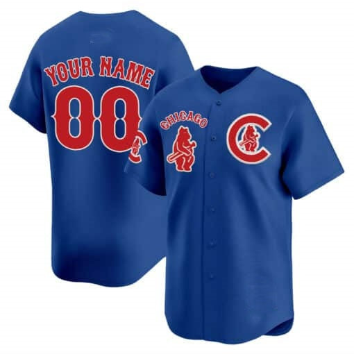 Custom Chicago Cubs Special Vapor Premier Limited Jersey V2 ¨C Royal KLUNKIM