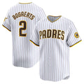 San Diego Padres #2 Xander Bogaerts White KLUNKIM Home Limited Player Jersey