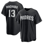San Diego Padres #13 Manny Machado Black KLUNKIM Lights Out Limited Stitched Jersey