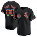 Custom Chicago White Sox Mexico Vapor Premier Limited Jersey V2- Black KLUNKIM