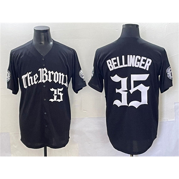 New York Yankees #35 Cody Bellinger Black KLUNKIM 'Gothic Legacy Edition' Vapor Premier Limited Stitched Jersey