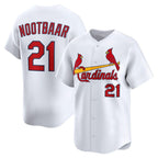St. Louis Cardinals #21 Lars Nootbaar White KLUNKIM Home Limited Player Jersey