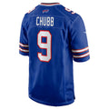 B.Bills #9 Bradley Chubb Royal KLUNKIM Team Game Jersey
