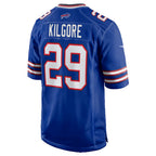 B.Bills #29 Jalon Kilgore Royal KLUNKIM Team Game Jersey
