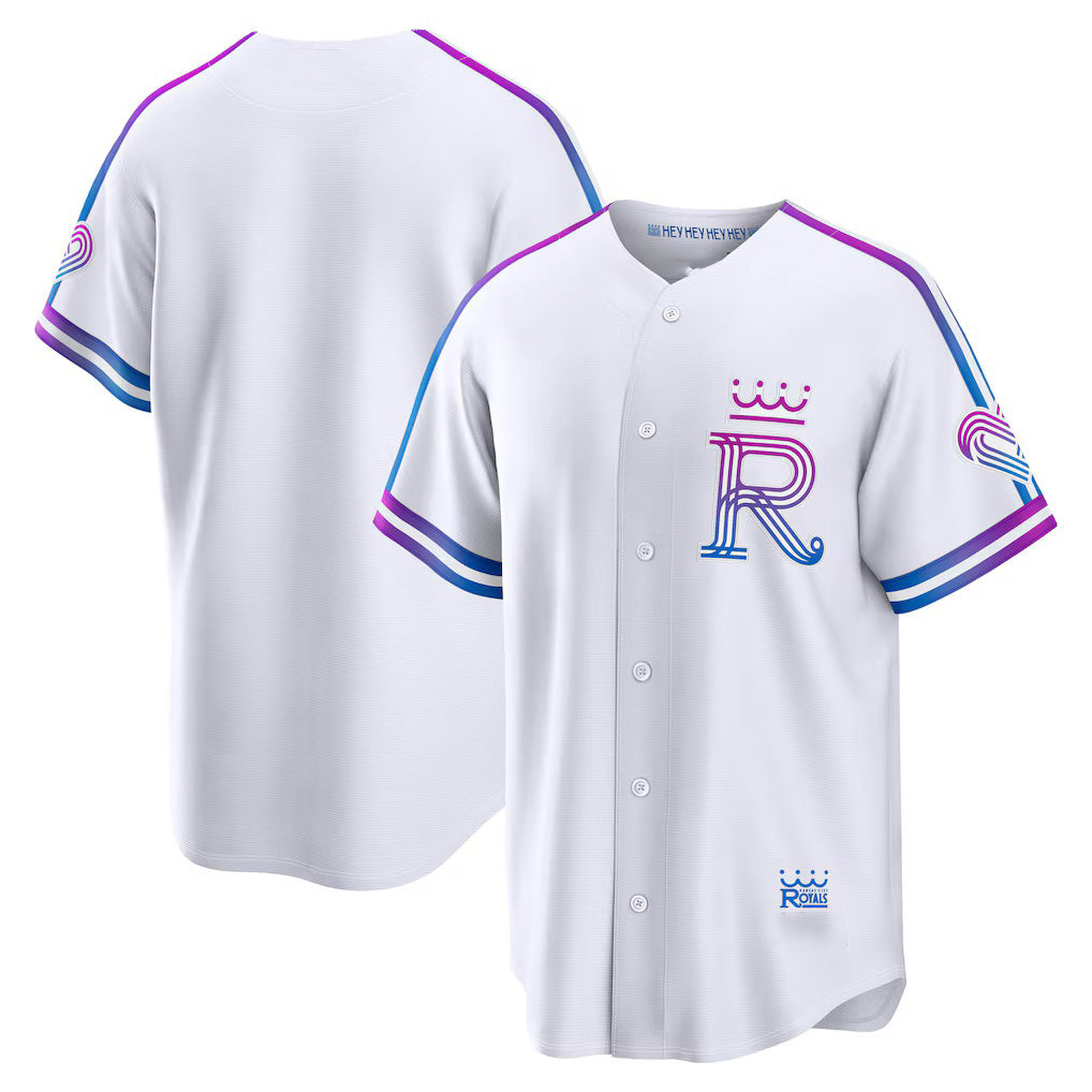 Kansas City Royals White KLUNKIM 2026 City Connect Stadium Jersey